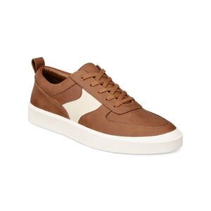 INC Womens Beige Stripe Heel Pull-Tab Round Toe Platform Sneakers Shoes 9.5 M